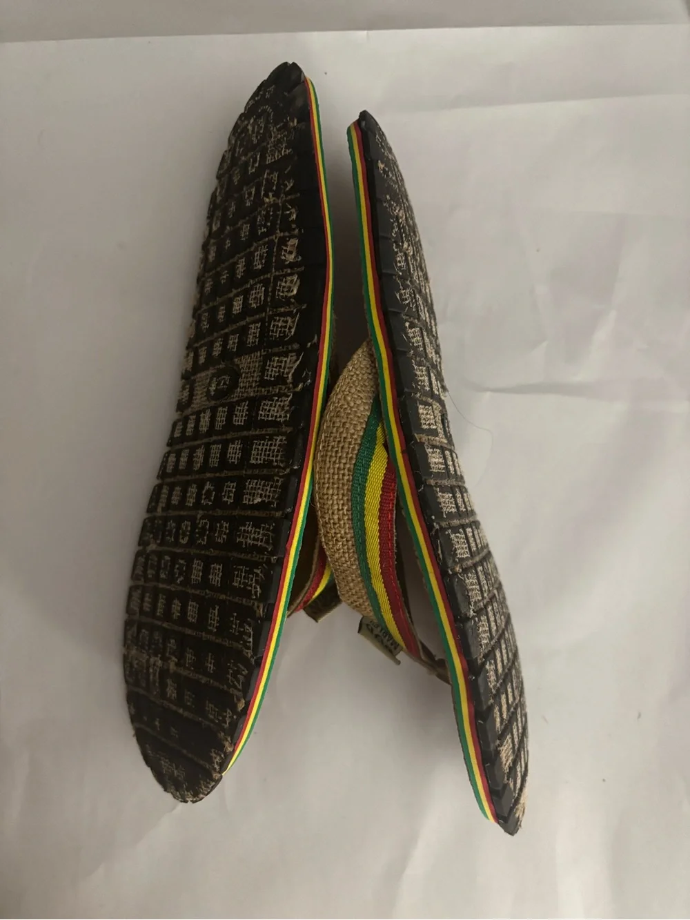 Bob Marley flip -flops  Size 9 Men’s